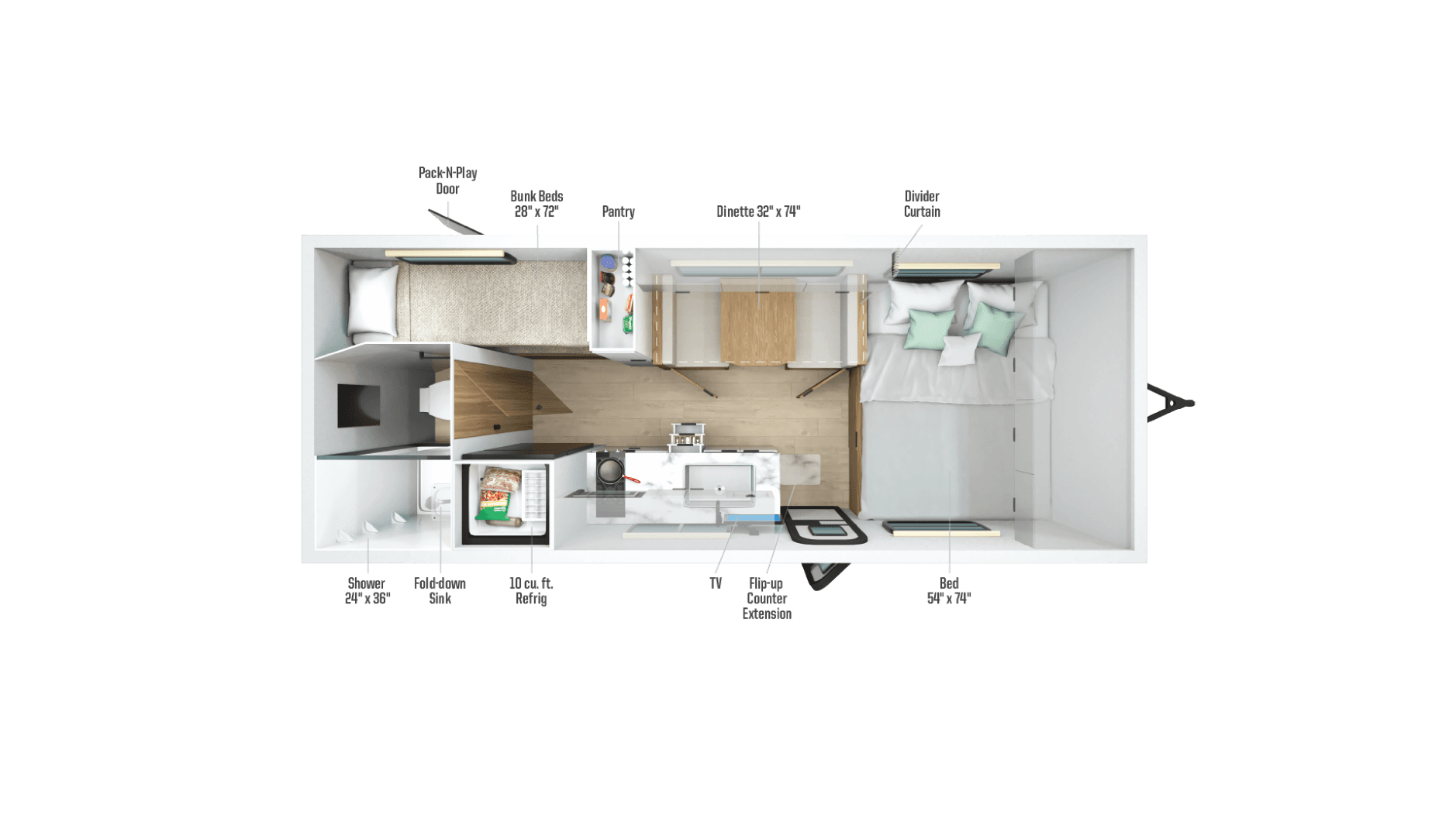 2021 Winnebago 2021 Winnebago Micro Minnie - thumbnail 2