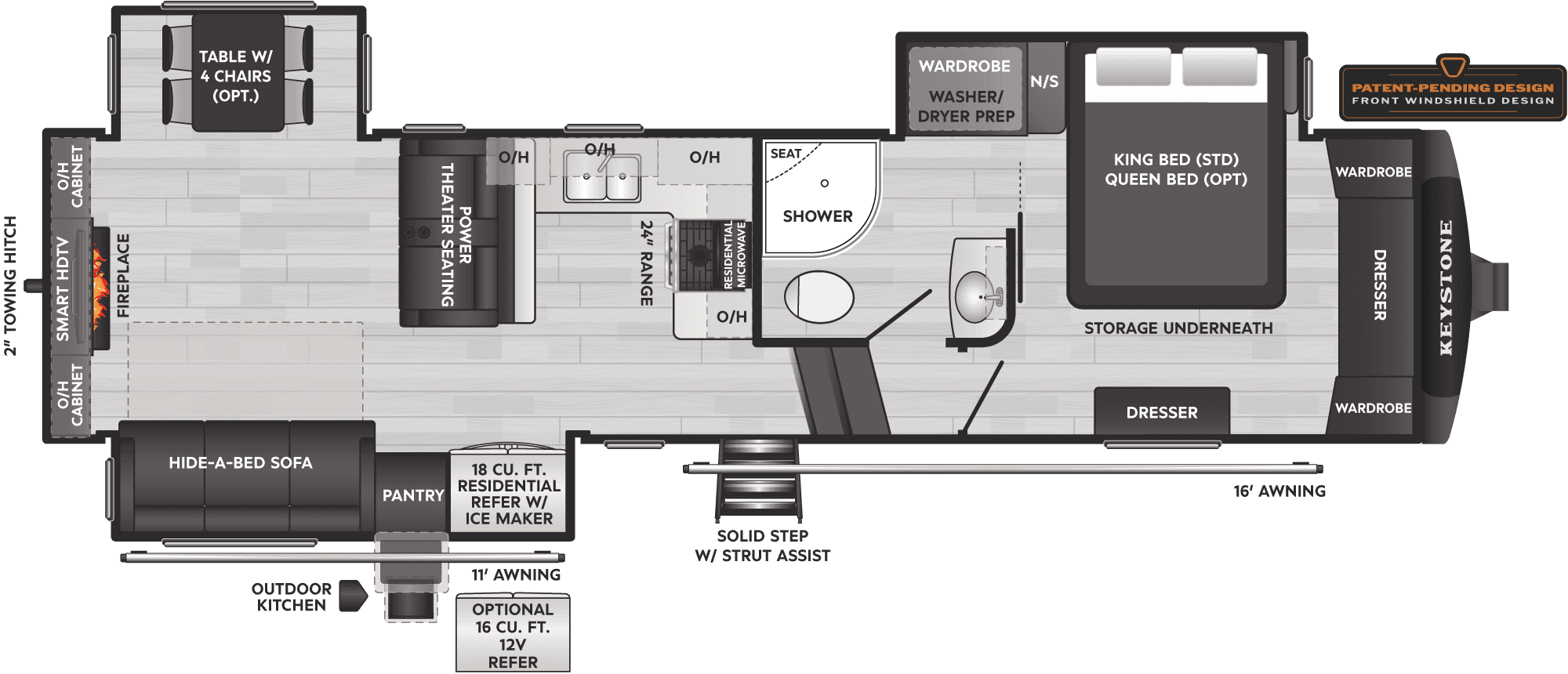 2023 Keystone RV 2023 Keystone RV Montana High Country - thumbnail 2