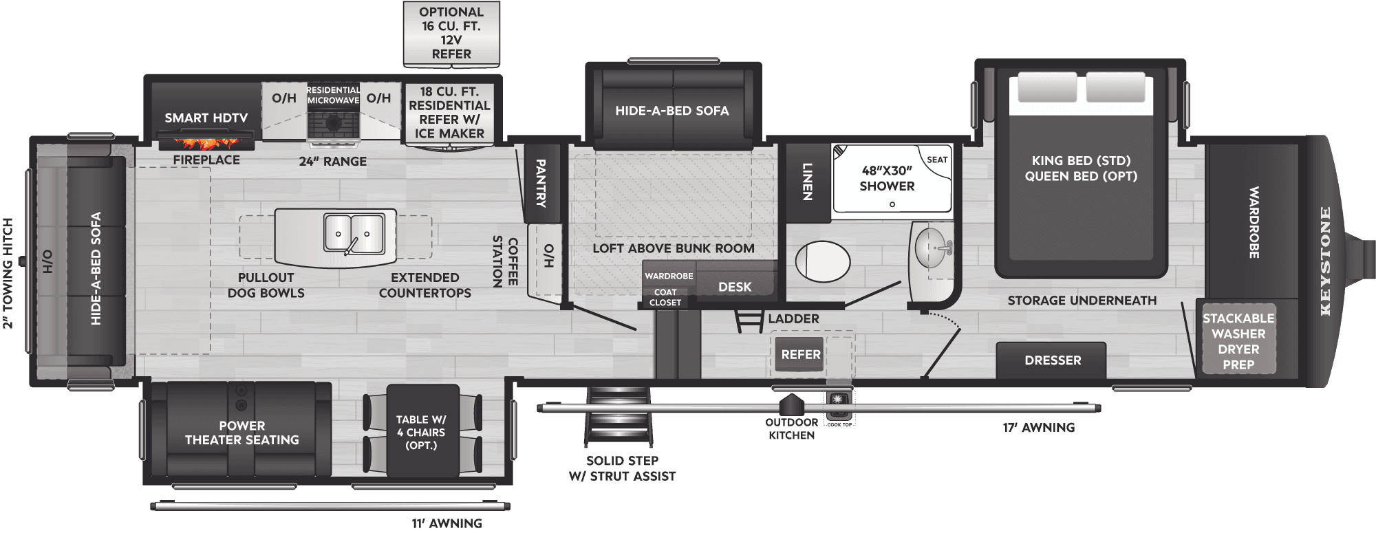 2025 Keystone RV 2025 Keystone RV Montana High Country - thumbnail 2