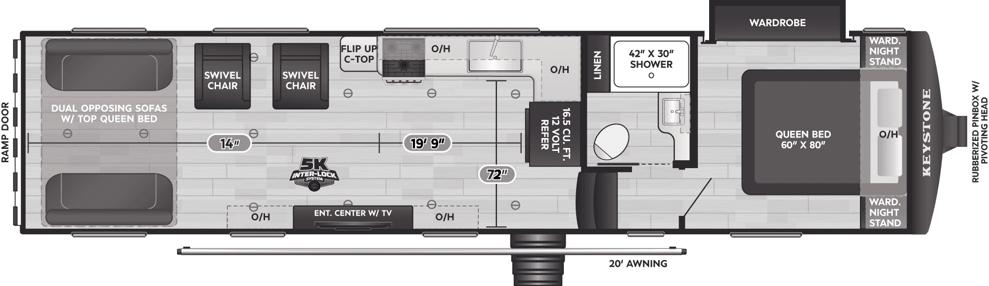2025 Keystone RV 2025 Keystone RV Raptor Carbon Series - thumbnail 2