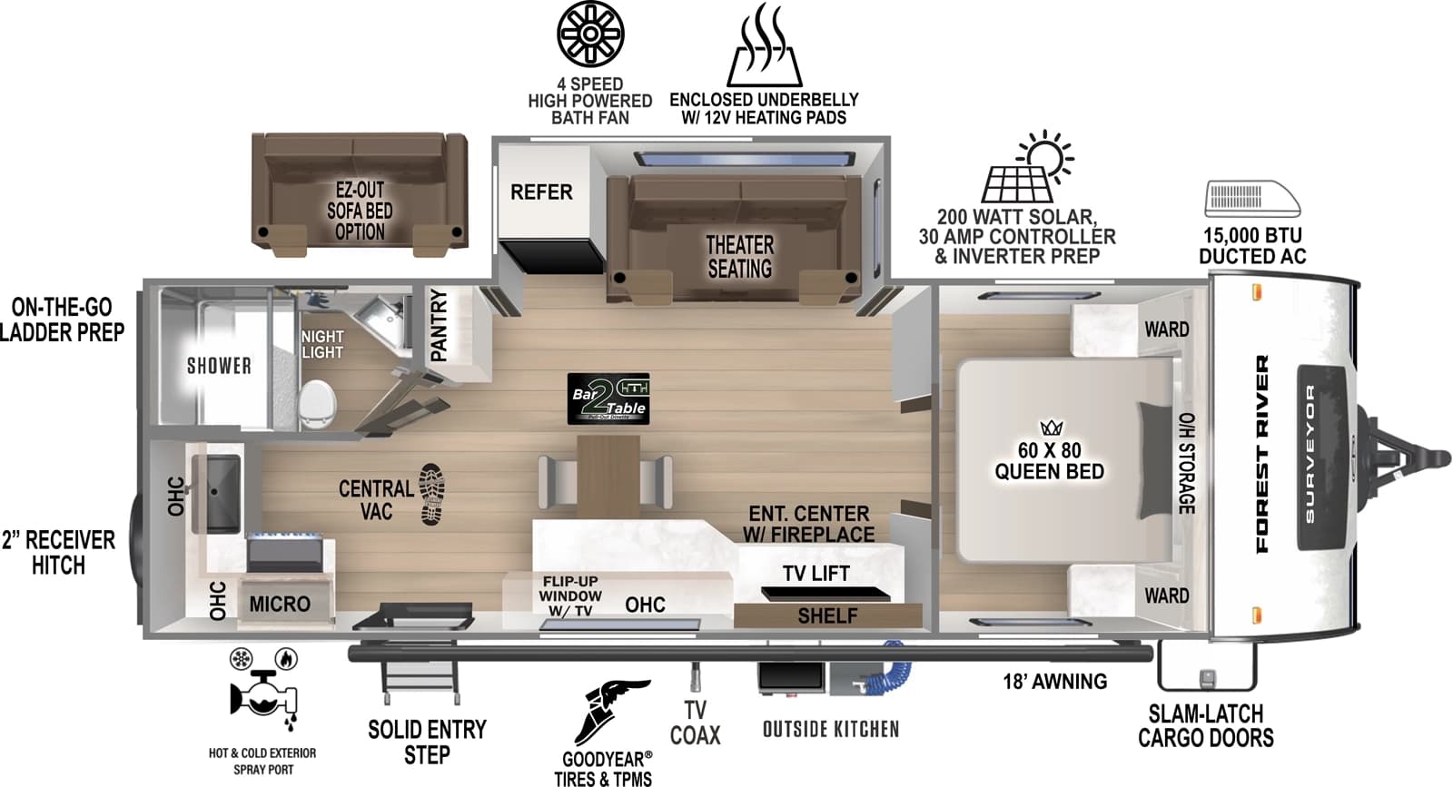 2026 Forest River 2026 Forest River Surveyor Legend - image 1