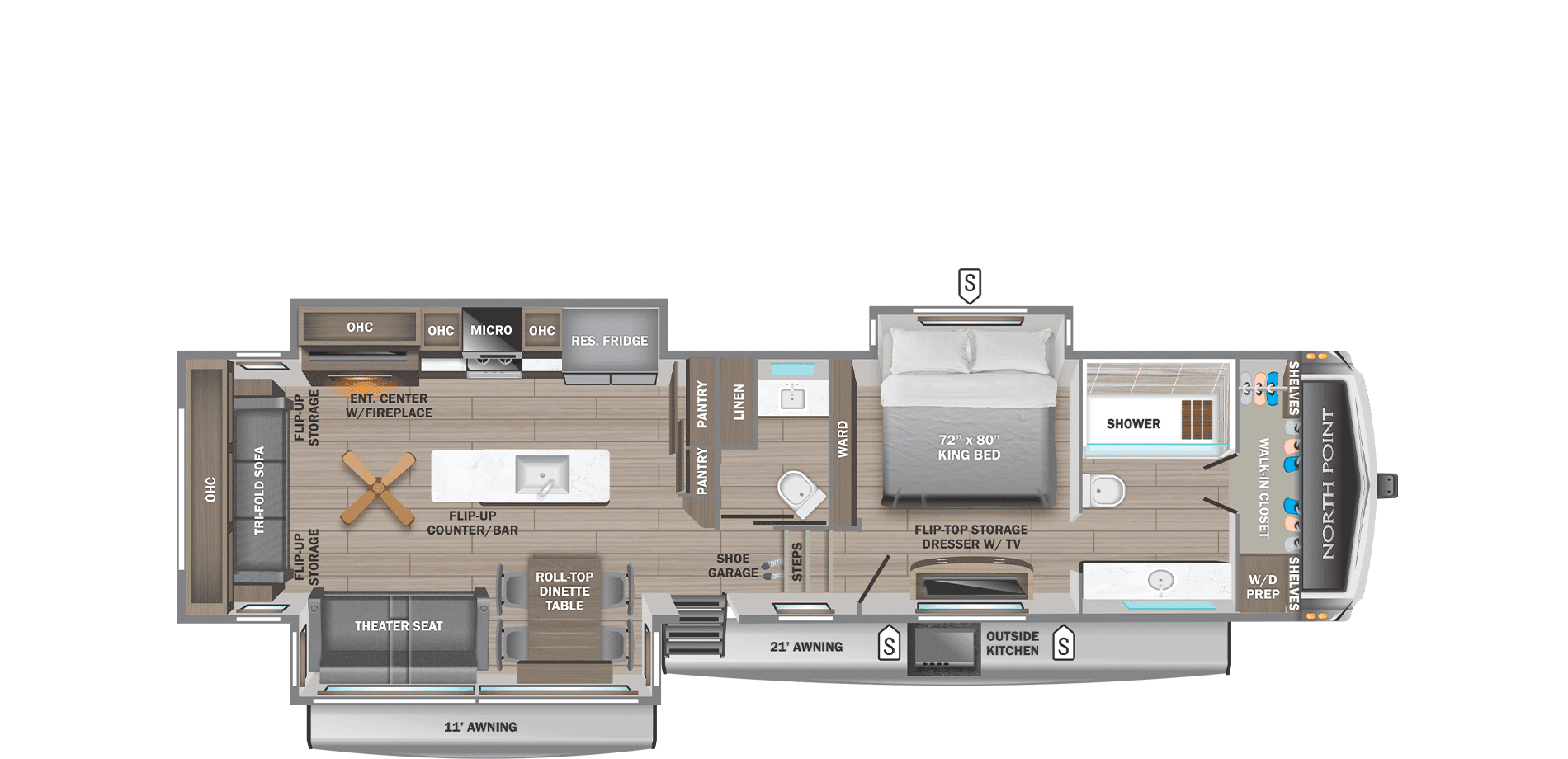 2026 Jayco 2026 Jayco North Point - thumbnail 2