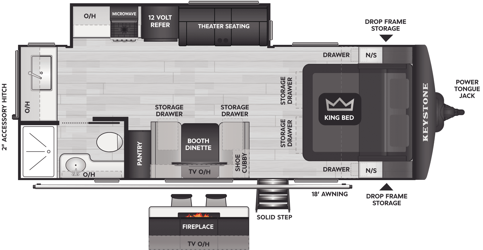 2026 Keystone RV 2026 Keystone RV Cougar Half-Ton - thumbnail 2