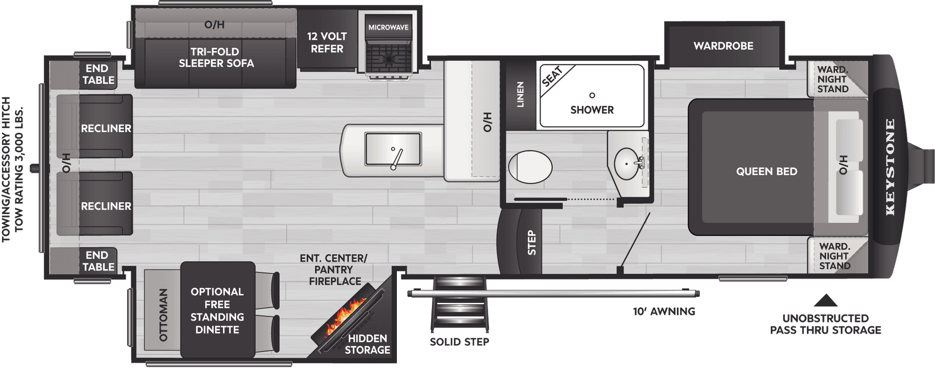 2026 Keystone RV 2026 Keystone RV Cougar Half-Ton - thumbnail 2